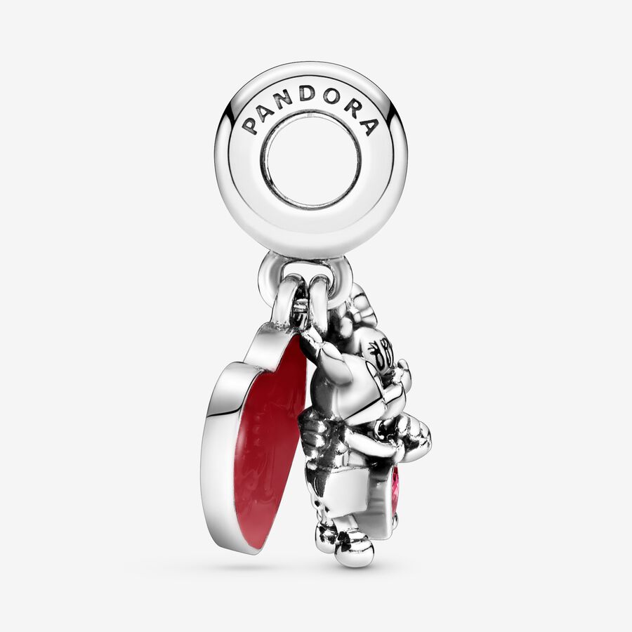 Pandora Minnie & Mickey With Love Dingla Silver | 108KYEPLQ