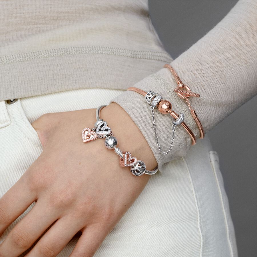 Pandora Moments Armband Rosa Guld | 570SKMRPI