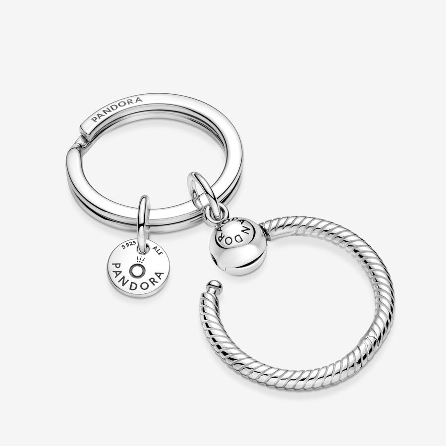 Pandora Moments Key Berlocker Silver | 583VGDZYJ