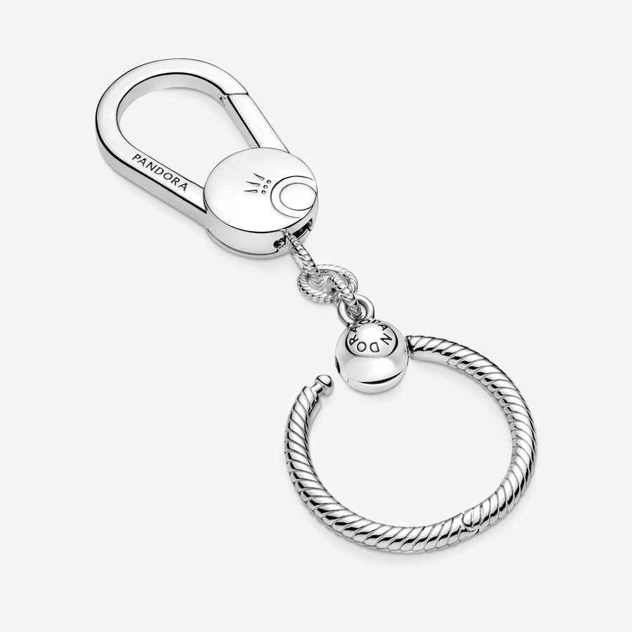 Pandora Moments Small Bag Holder Berlocker Silver | 246HUZTLN