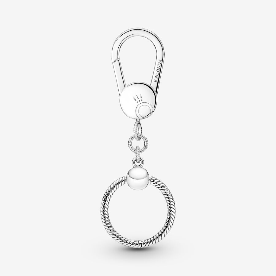 Pandora Moments Small Bag Holder Berlocker Silver | 246HUZTLN