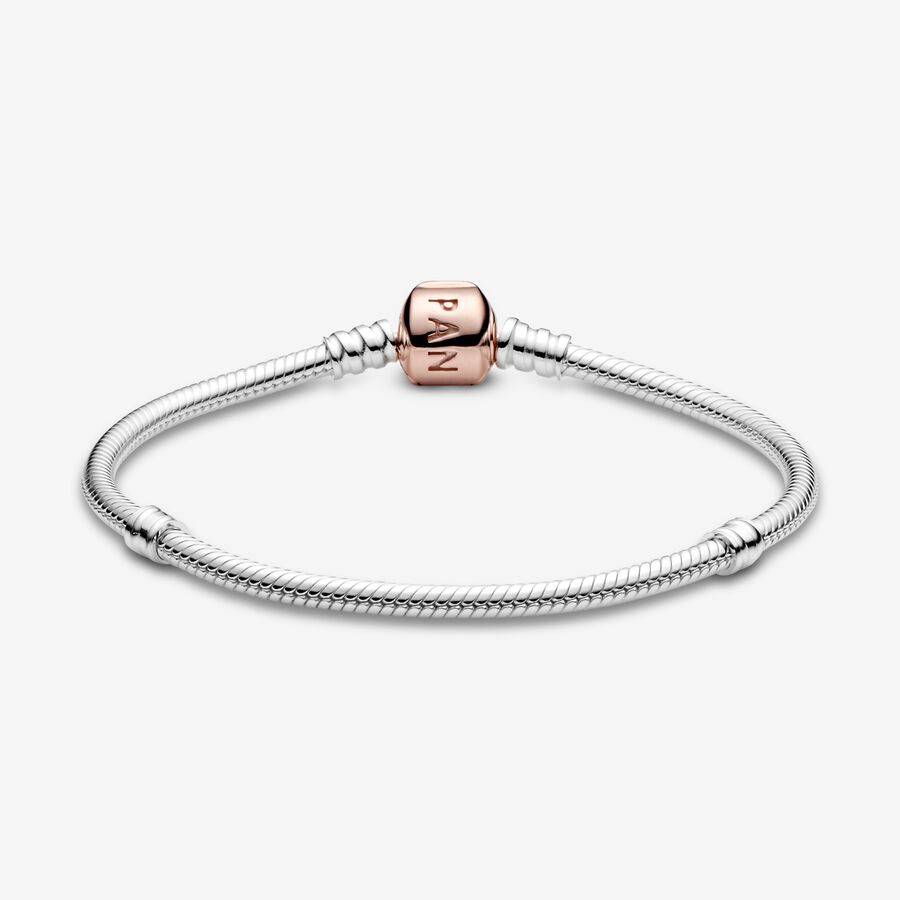 Pandora Moments Snake Kedja Two-tone | 821QRDCJW