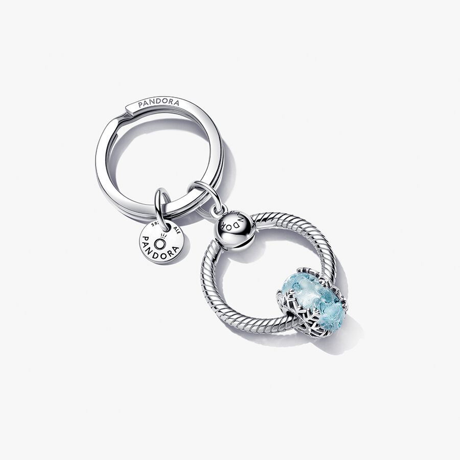 Pandora Moments Snowflake Key Berlocker Olika Färger | 614ZATFMN