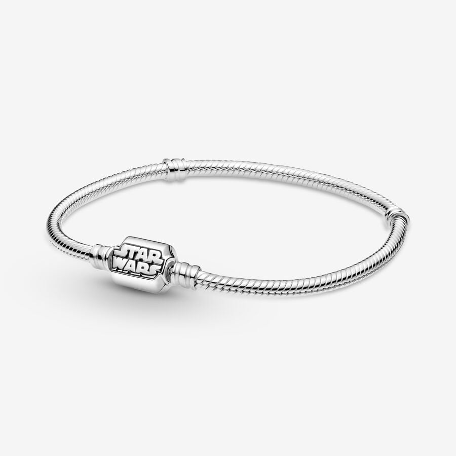 Pandora Moments Star Wars Snake Clasp Berlocker Silver | 498VKRCJY