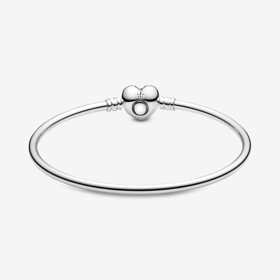 Pandora Moments with Logo Clasp Berlocker Silver | 256WITUHV