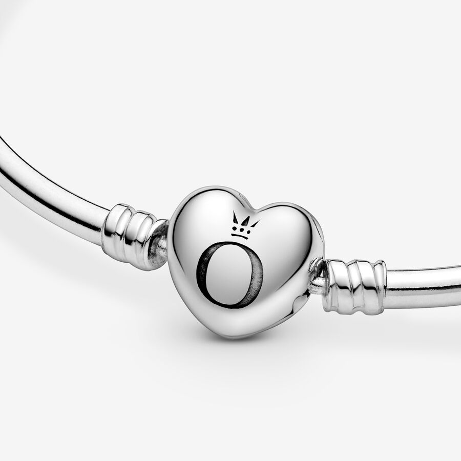 Pandora Moments with Logo Clasp Berlocker Silver | 256WITUHV