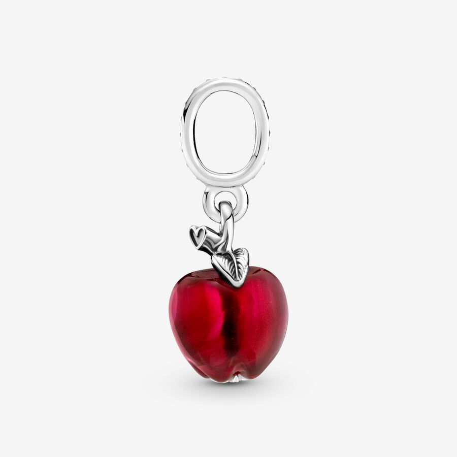 Pandora Murano Glass Red Apple Dingla Silver | 594RNABPW