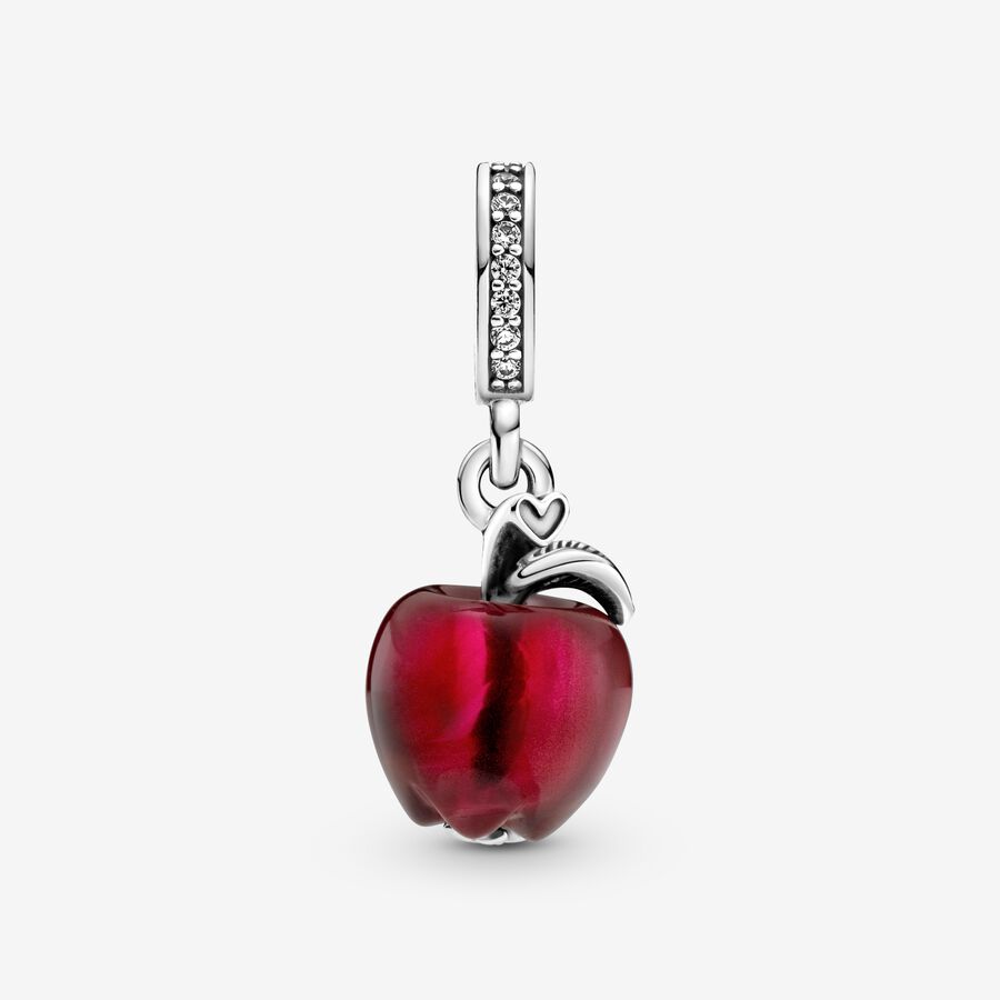 Pandora Murano Glass Red Apple Dingla Silver | 594RNABPW