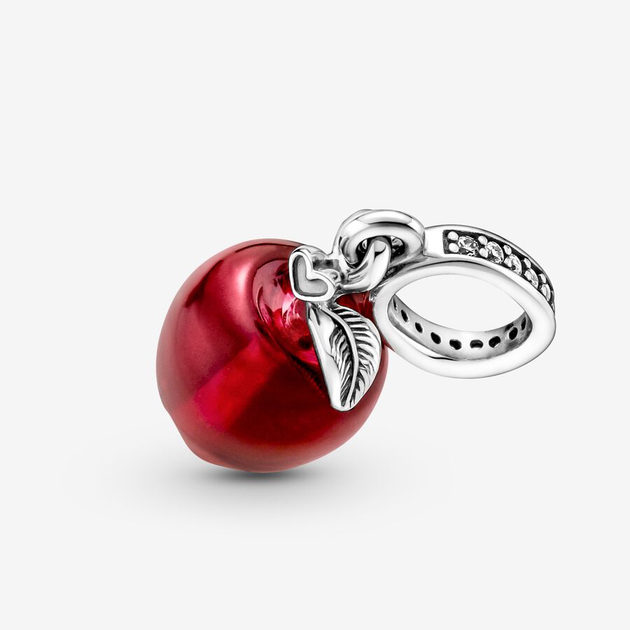 Pandora Murano Glass Red Apple Dingla Silver | 594RNABPW