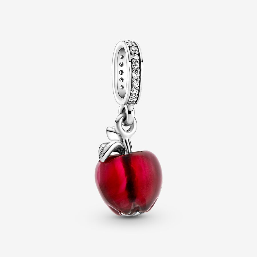 Pandora Murano Glass Red Apple Dingla Silver | 594RNABPW