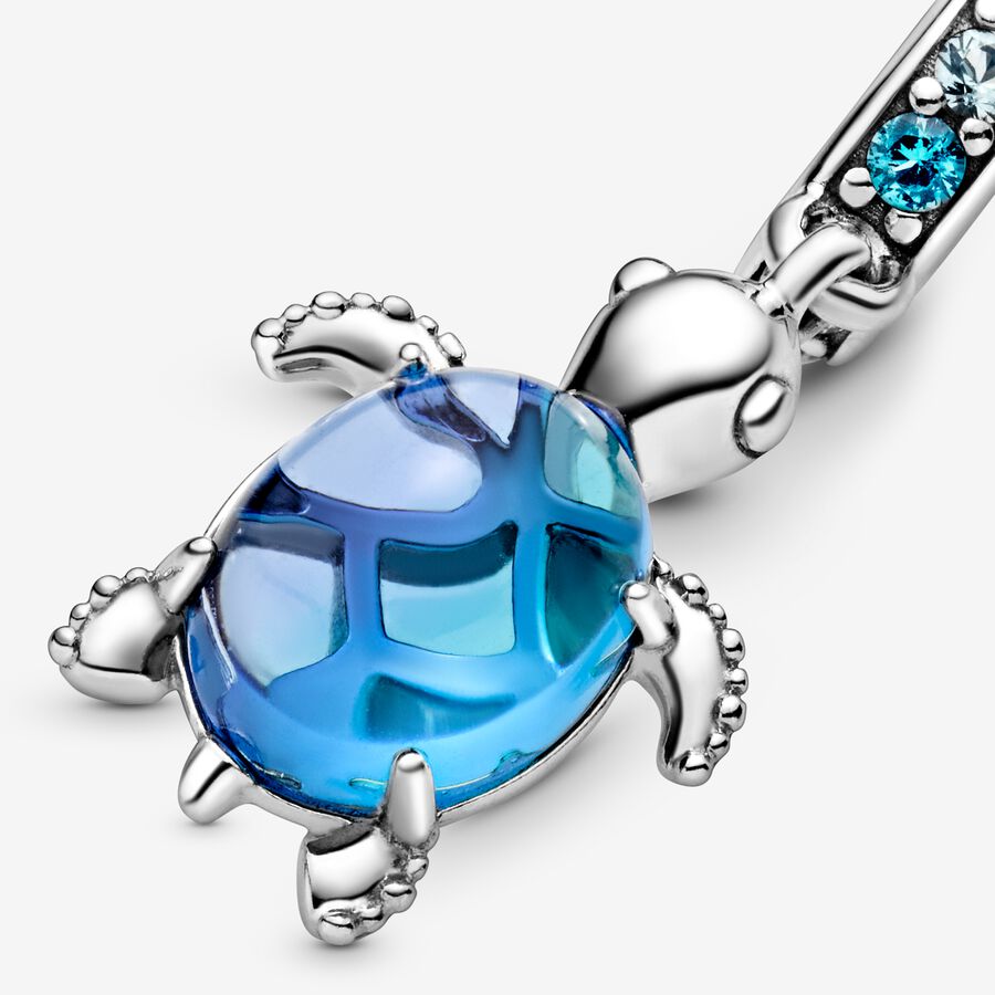 Pandora Murano Glass Sea Turtle Dingla Silver | 462VQZHCF