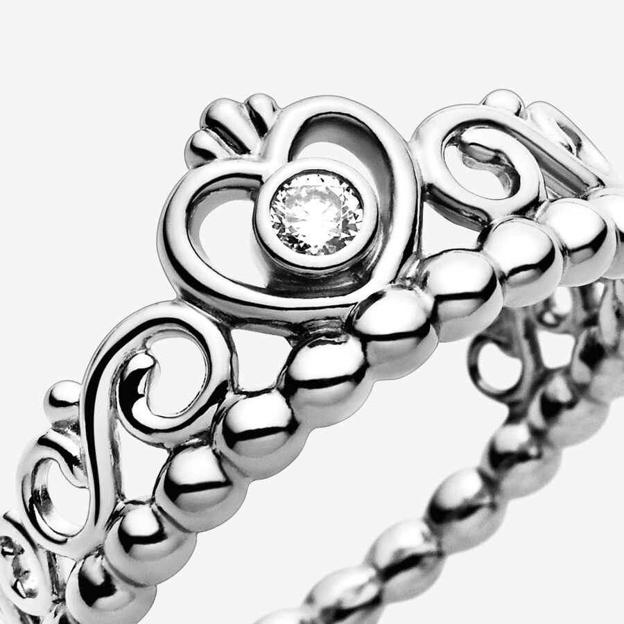 Pandora My Princess with Cubic Zirconia Hjärta Silver | 281DXNUEV