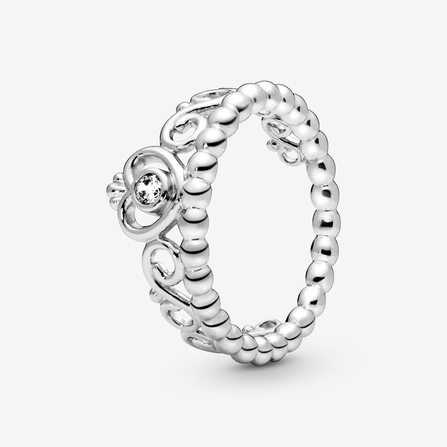 Pandora My Princess with Cubic Zirconia Hjärta Silver | 281DXNUEV