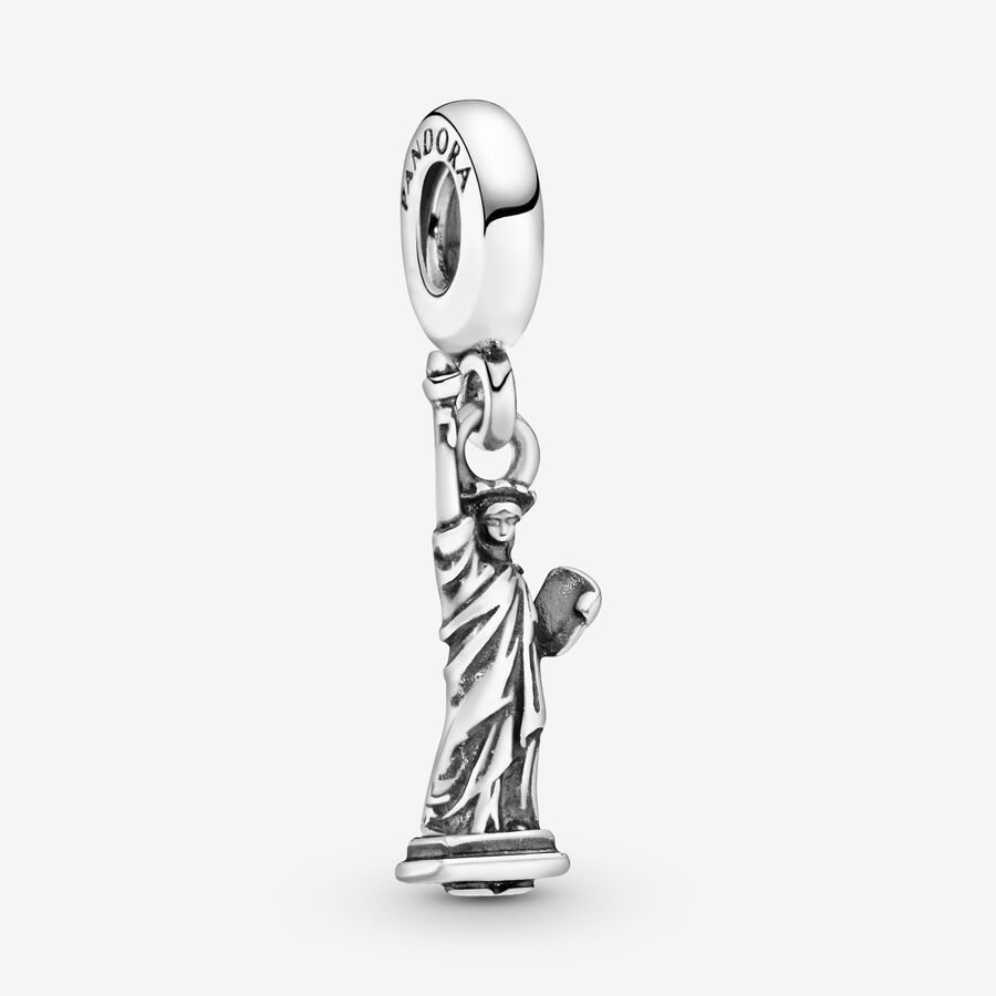 Pandora New York Statue of Liberty Dingla Silver | 149MUOIAH