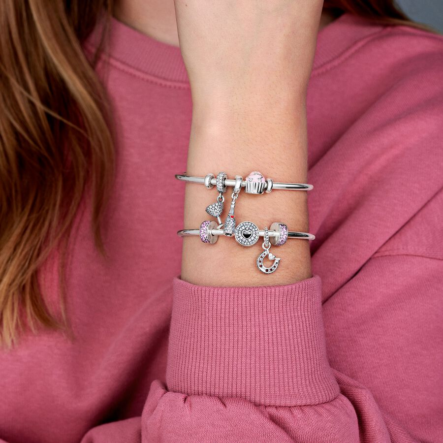 Pandora Open in Berlocker Silver | 531INXERC