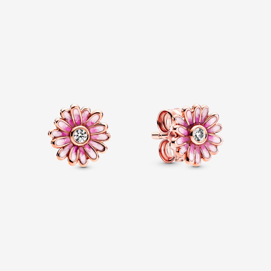 Pandora Pink Daisy Flower Hingst Rosa Guld | 964POLHXV