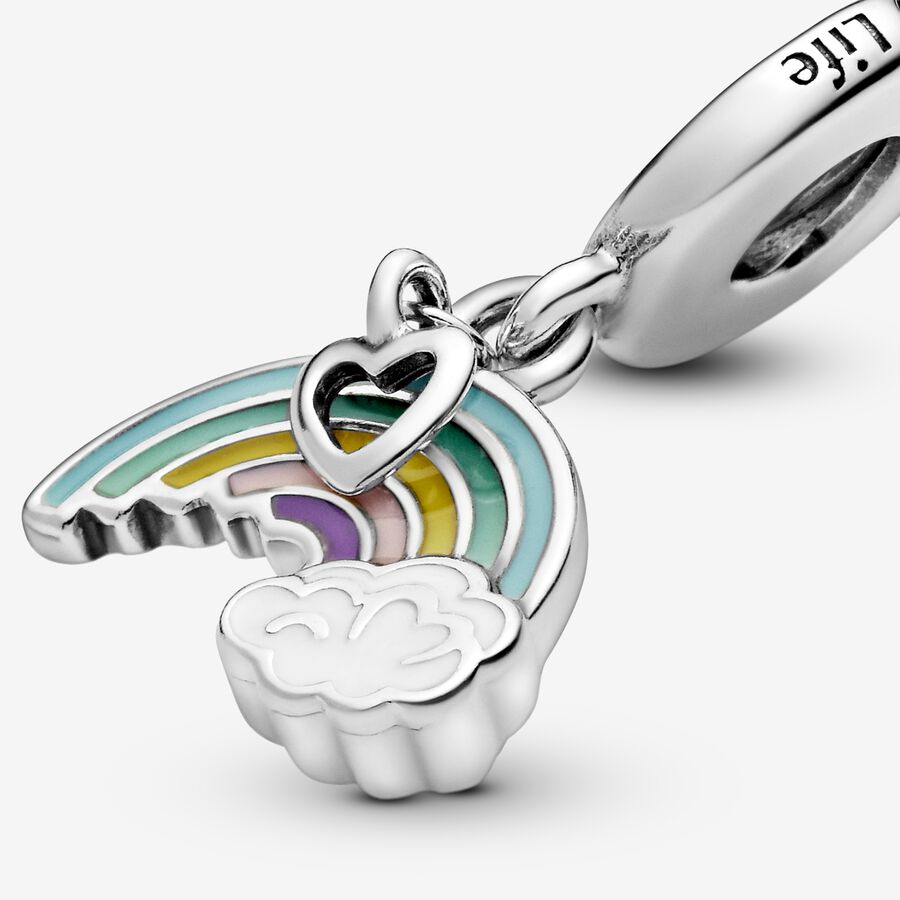 Pandora Rainbow Cloud Dingla Silver | 275CSWPYR