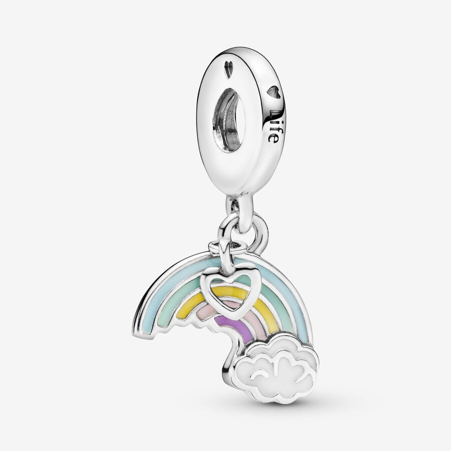 Pandora Rainbow Cloud Dingla Silver | 275CSWPYR