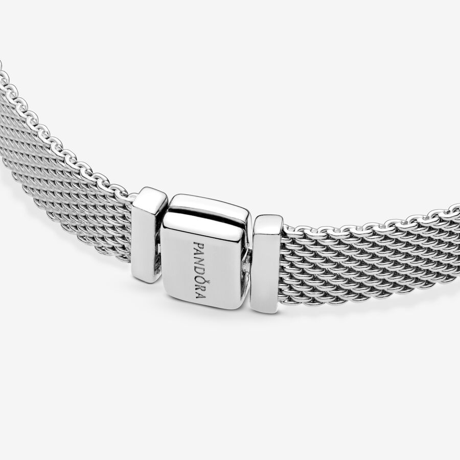 Pandora Reflexions Mesh Berlocker Silver | 209REULJX