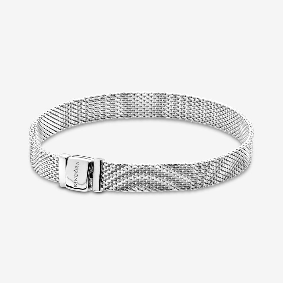 Pandora Reflexions Mesh Berlocker Silver | 209REULJX