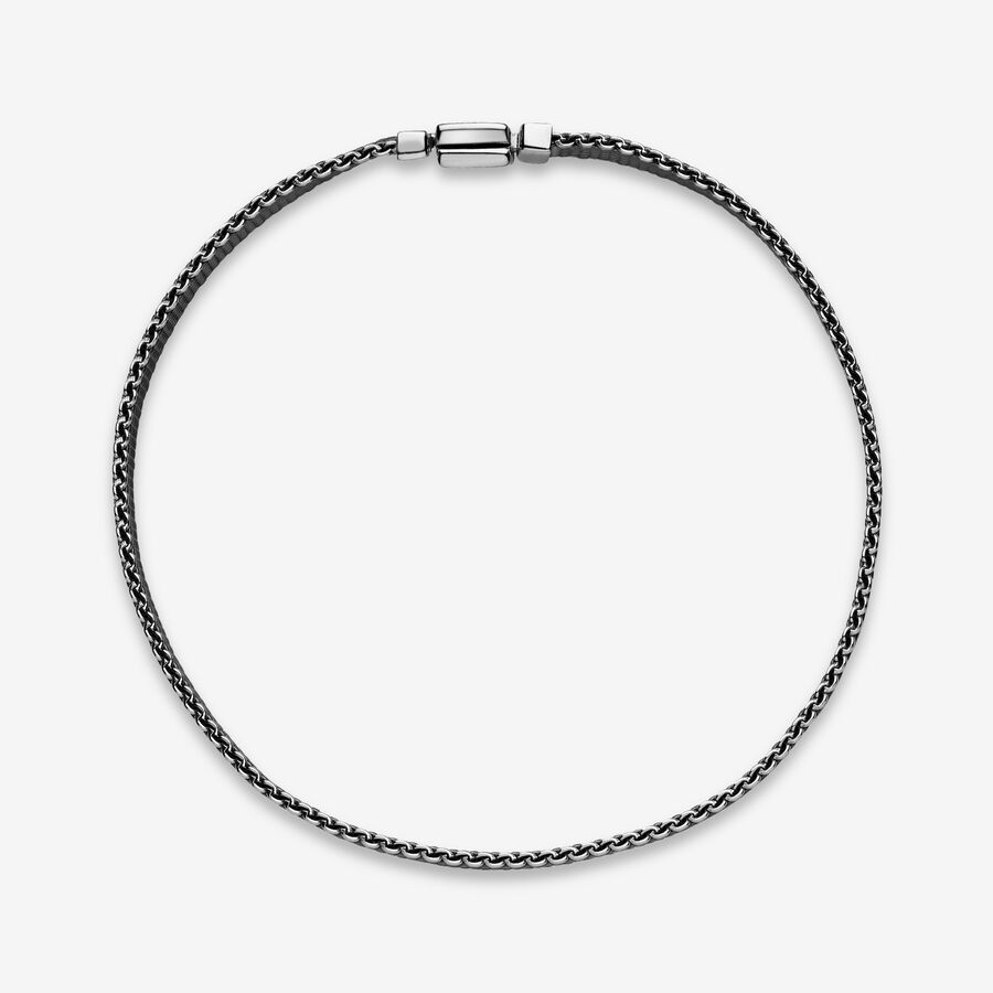 Pandora Reflexions Mesh Berlocker Silver | 954OSHCLB