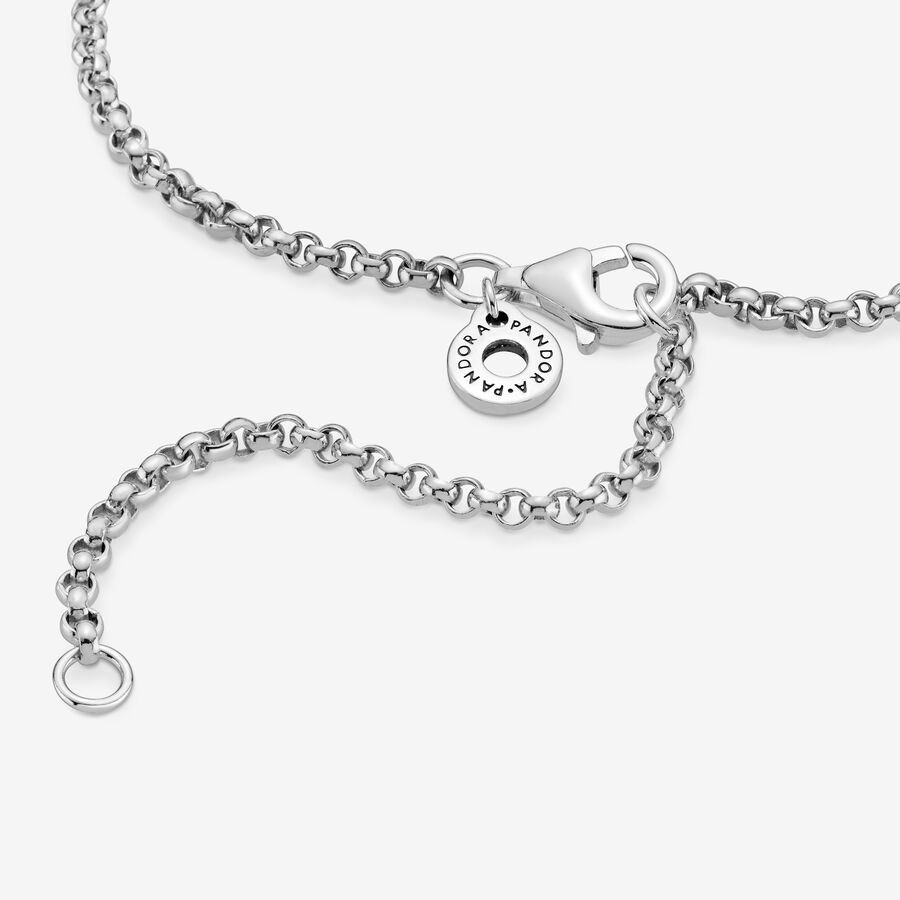 Pandora Rolo Berlocker Silver | 569HOBKXV