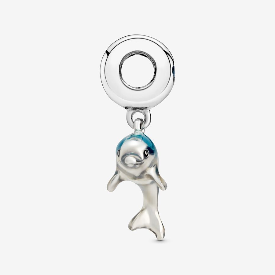 Pandora Shimmering Dolphin Dingla Silver | 608RWAZVF