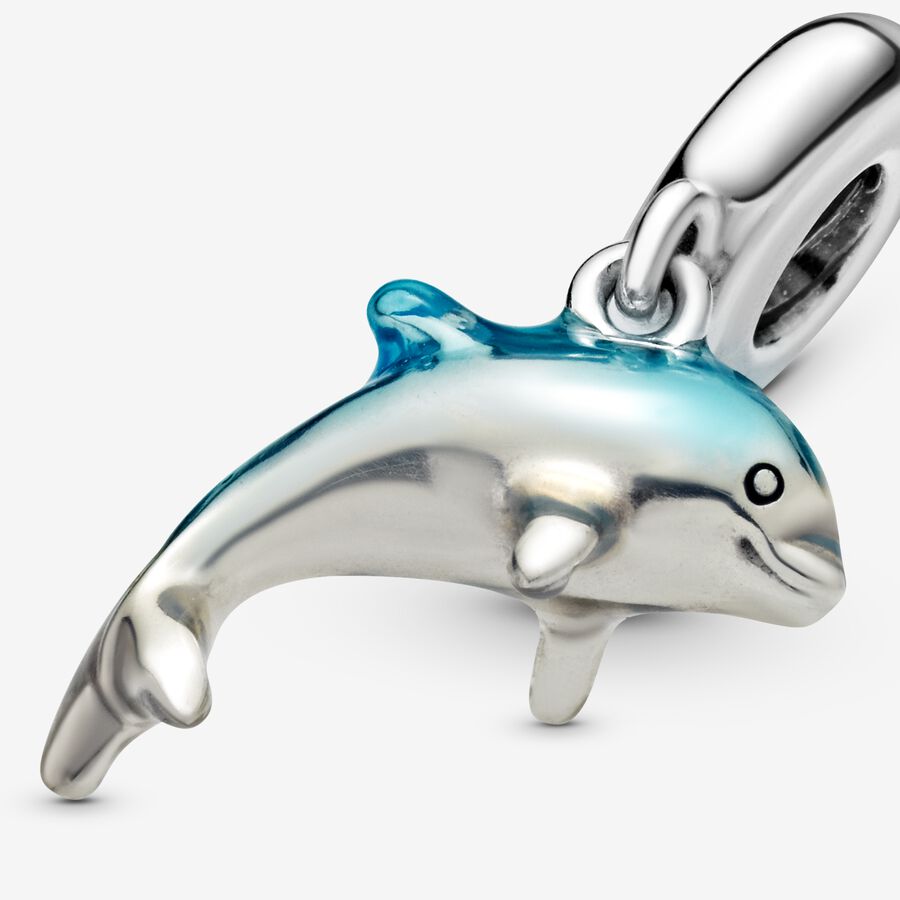 Pandora Shimmering Dolphin Dingla Silver | 608RWAZVF