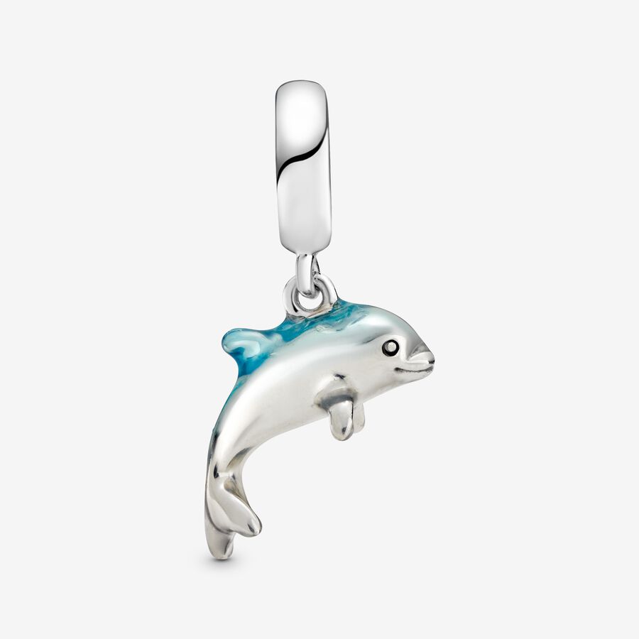 Pandora Shimmering Dolphin Dingla Silver | 608RWAZVF