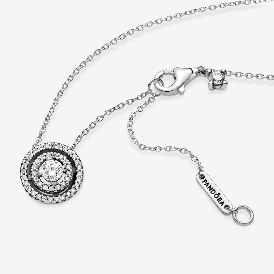 Pandora Something New Halsband & Örhängen Set Silver | 341CTBIKG