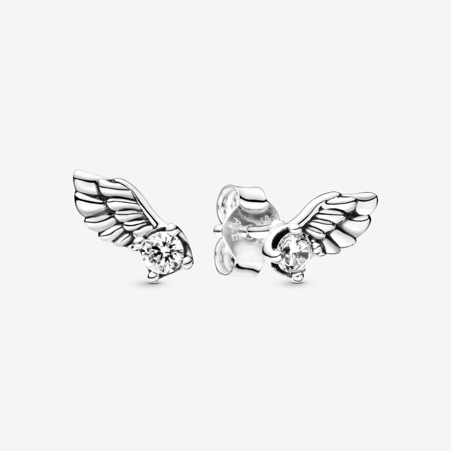 Pandora Sparkling Angel Wing Hingst Silver | 328PDBMCL