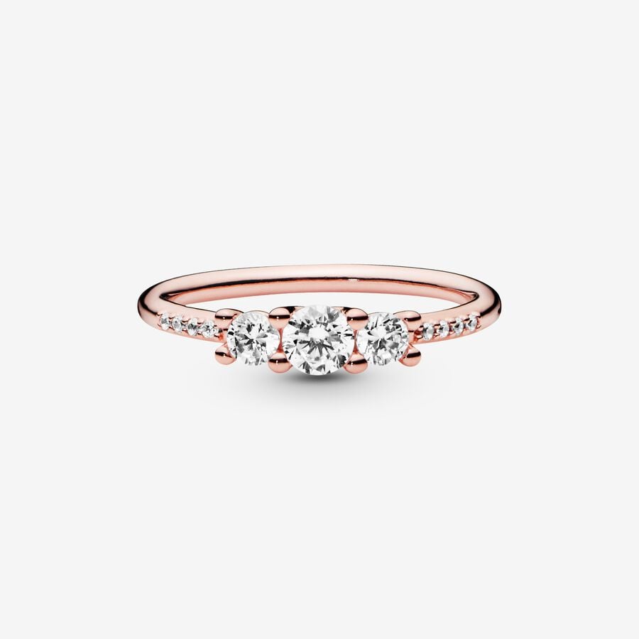 Pandora Sparkling Elegance Hjärta Rosa | 042ODWIHG