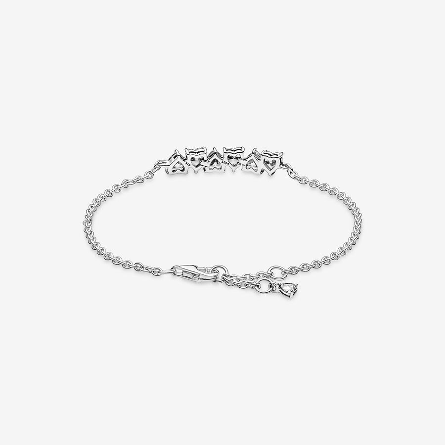 Pandora Sparkling Endless Hearts Non-Charms Silver | 326OSPVBC