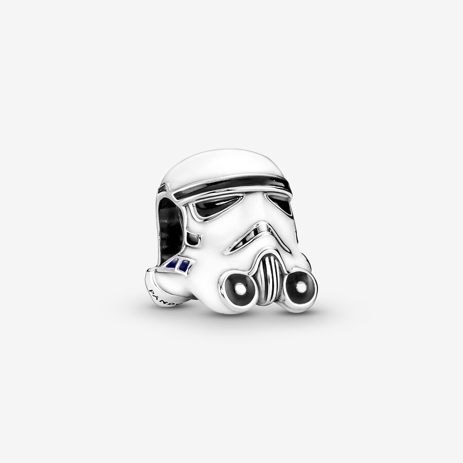 Pandora Star Wars Stormtrooper Helmet Key Berlocker Olika Färger | 679JUNIVW