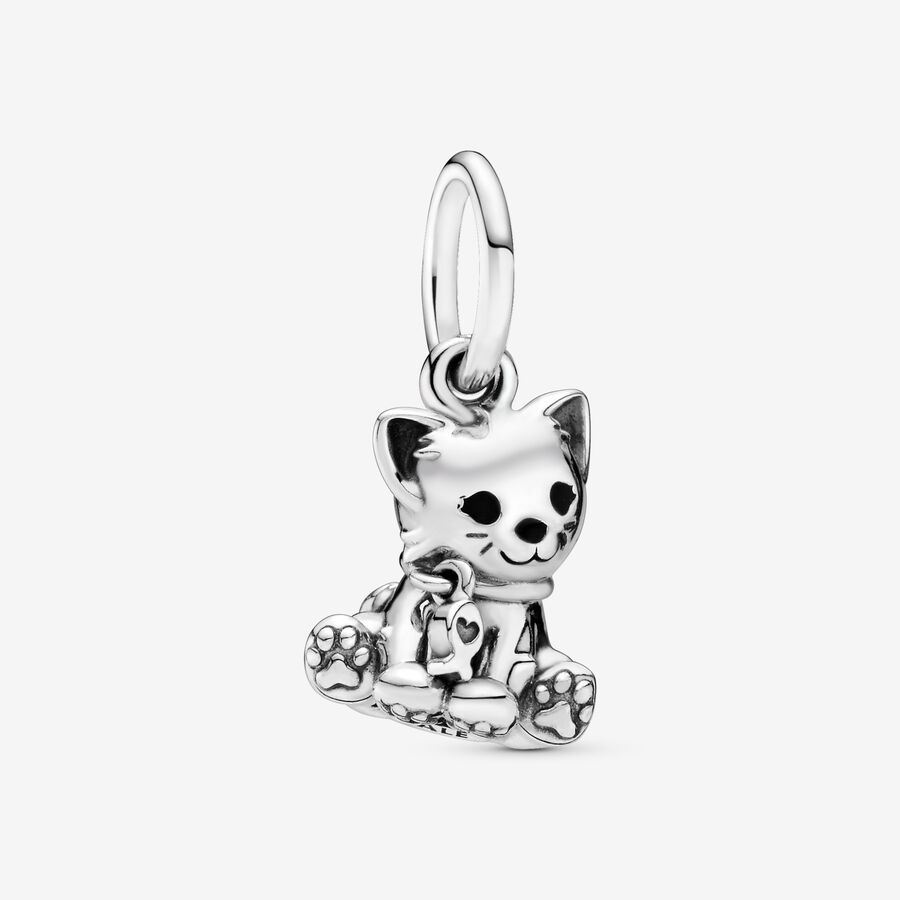 Pandora Sweet Cat Dingla Silver | 621COWIMZ