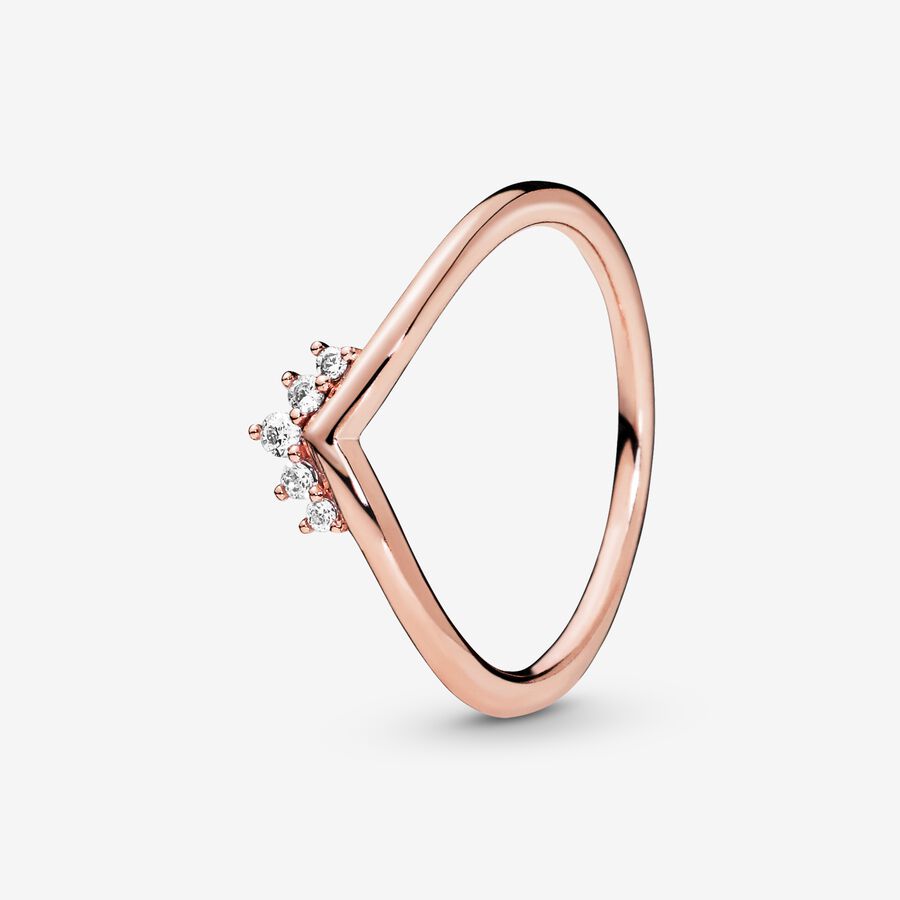 Pandora Teardrop Wishbone Stacking Ring Uppsättningar Olika Färger | 259HWDYEC