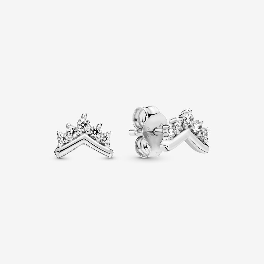 Pandora Tiara Wishbone Hingst Silver | 479UQSXTB