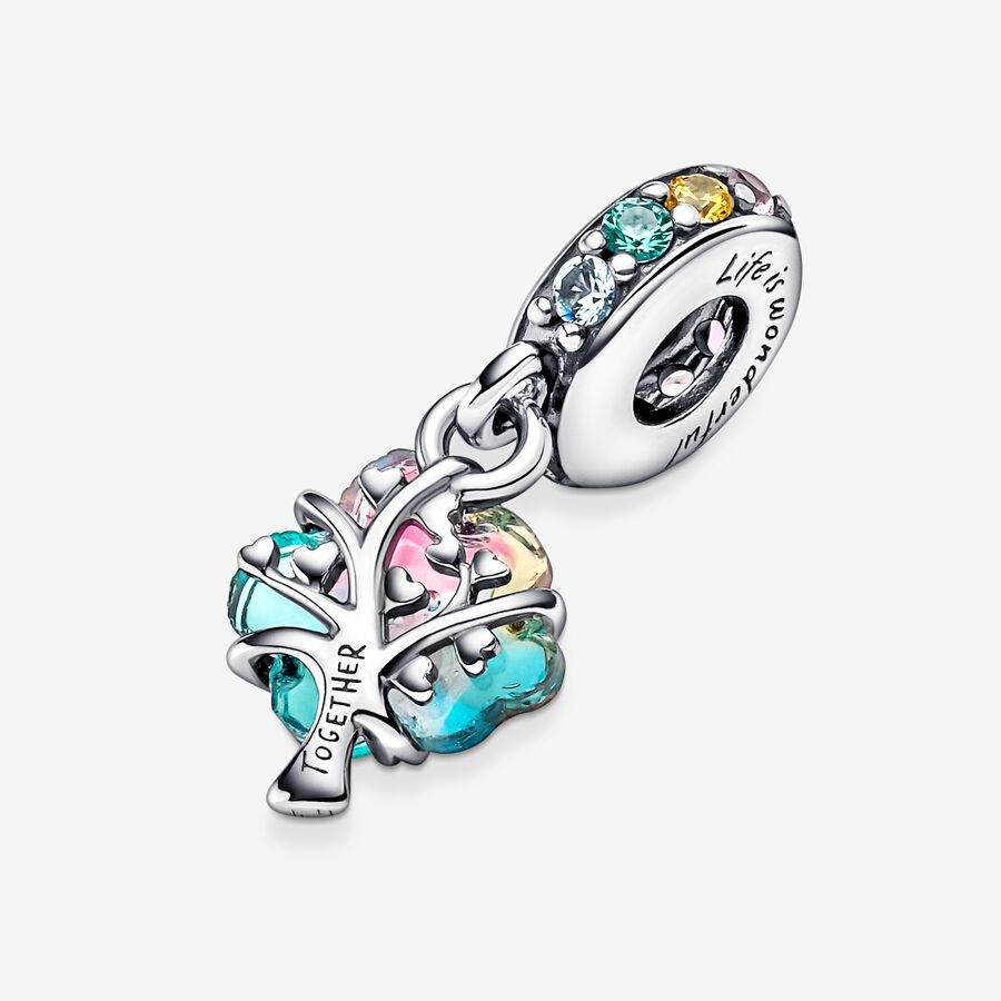 Pandora Togetherness Tree Murano Glass Dingla Silver | 365TLGFSH