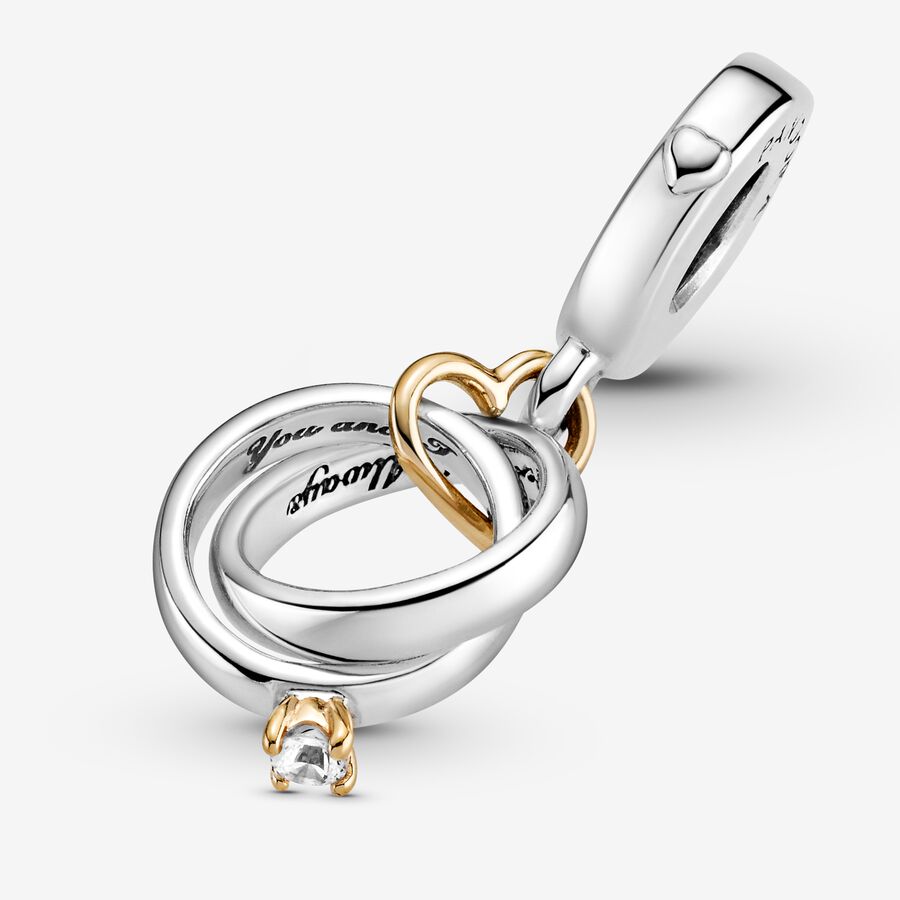 Pandora Wedding Dingla Two-tone | 184YPDSLV