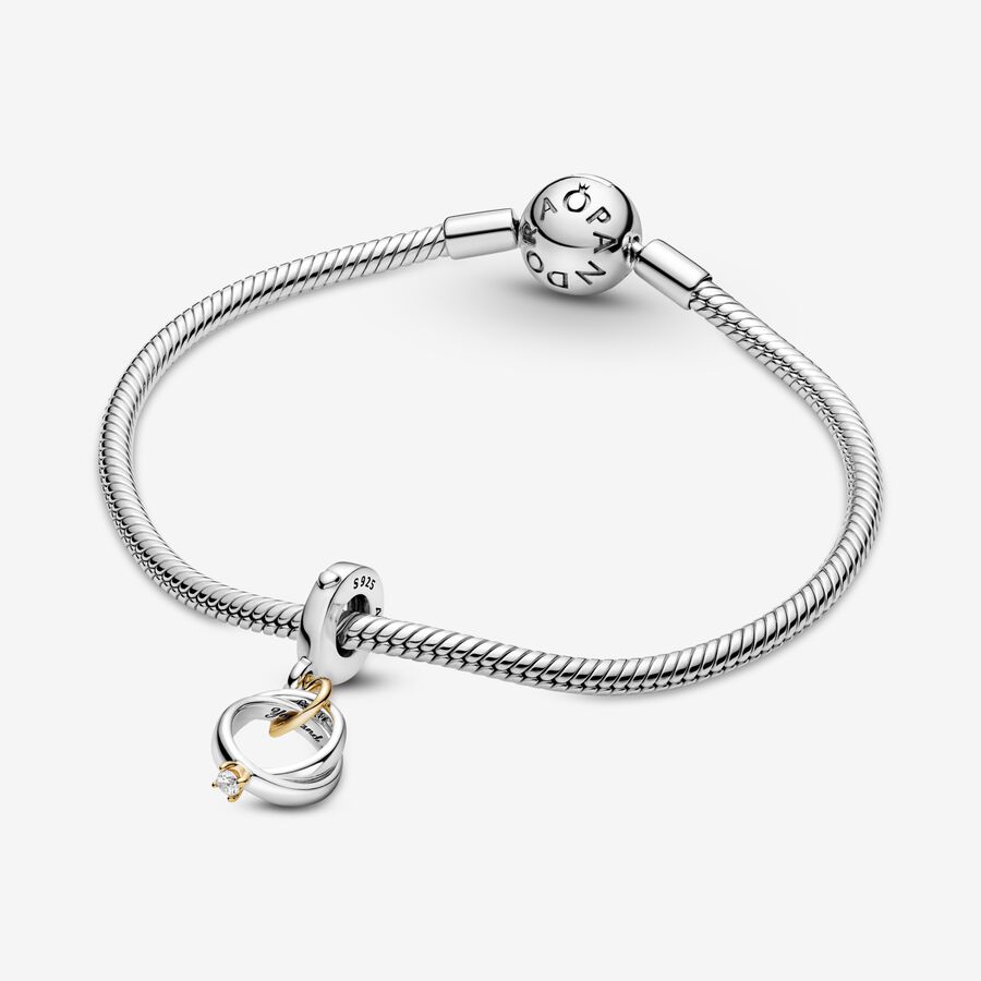 Pandora Wedding Dingla Two-tone | 184YPDSLV