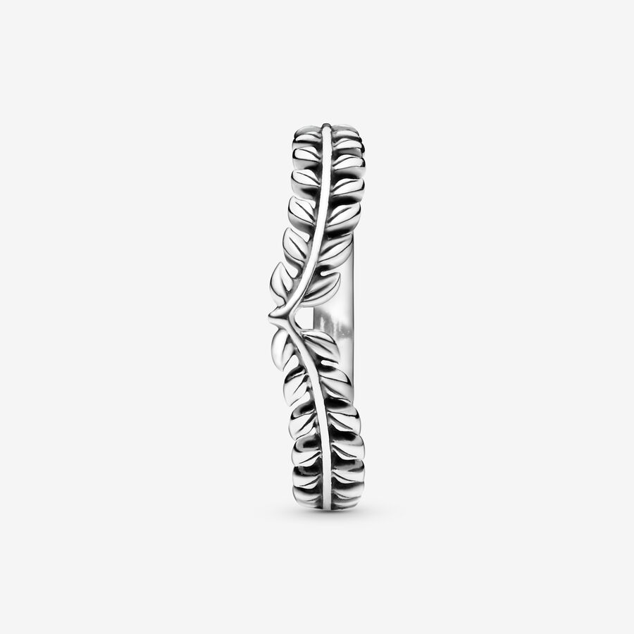 Pandora Wheat Grains Wishbone Stapelbar Silver | 951FZAPLX