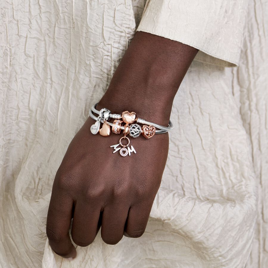 Pandora with Clasp Berlocker Two-tone | 179NWYBEA