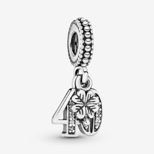 Pandora 40th Celebration Dingla Silver | 279BJWNUS