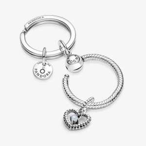 Pandora December Birthday Key Holder Berlocker Olika Färger | 390QTDXWH