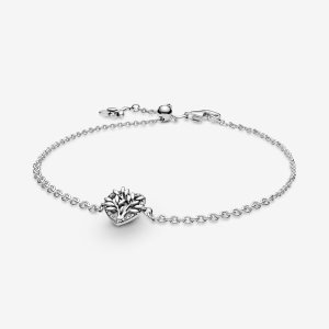 Pandora Family Tree Non-Charms Silver | 082HEUMNS