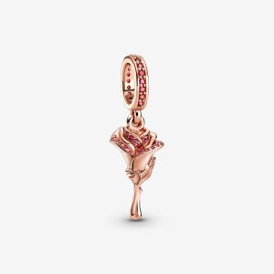 Pandora Flower Dingla Rosa Guld | 602EBTLYG