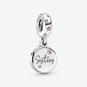 Pandora Forever Sisters Dingla Silver | 618BEXZKF