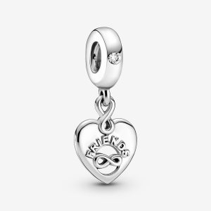 Pandora Friends Forever Dingla Silver | 871LXKHJO