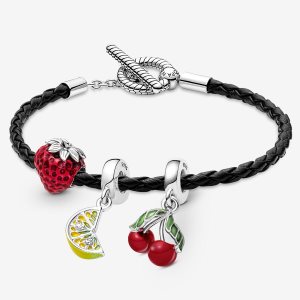 Pandora Fruity Summer Fiesta Berlocker Olika Färger | 529HUDBIS