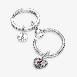 Pandora January Birthday Key Holder Berlocker Olika Färger | 038YLSABZ